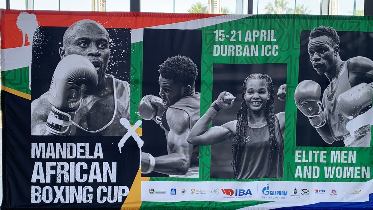 Twenty-five countries made it to podium in Durban. 'X' MANDELA BOXING