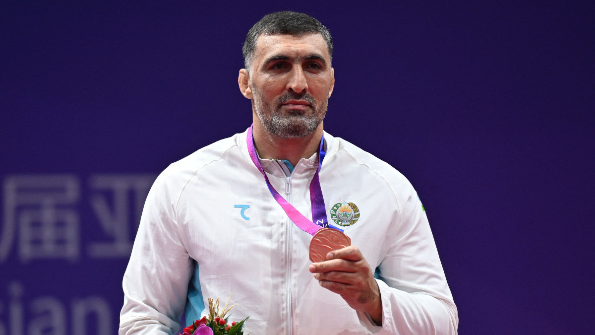 Rustam Assakalov of Uzbekistan can participate at the Olympic Games at the age of 40. GETTY IMAGES