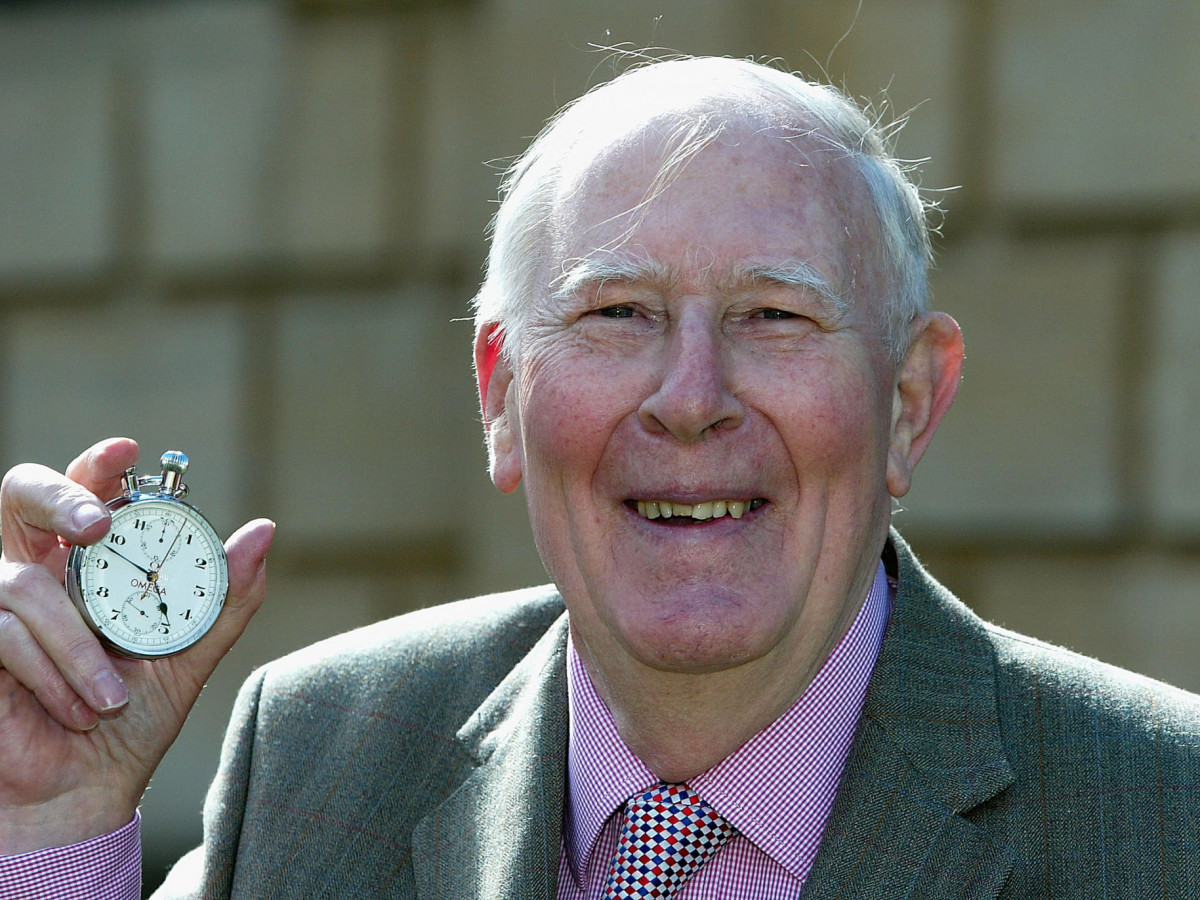 Sir Roger Bannister sadly passed away in March 2018 at the age of 88. GETTY IMAGES