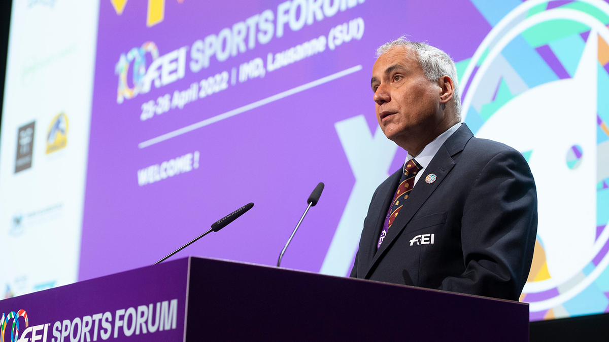 IJRC has a busy agenda during FEI Sport Forum