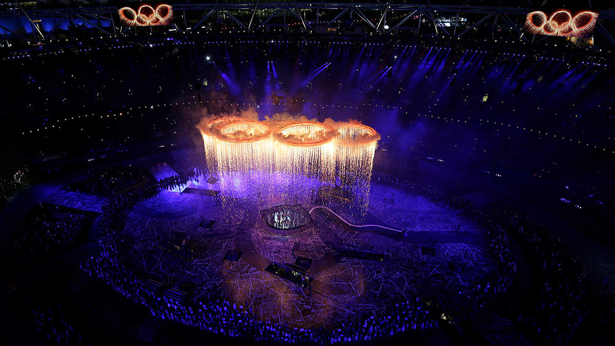Opening Ceremony of the 2012 London. GETTY IMAGES