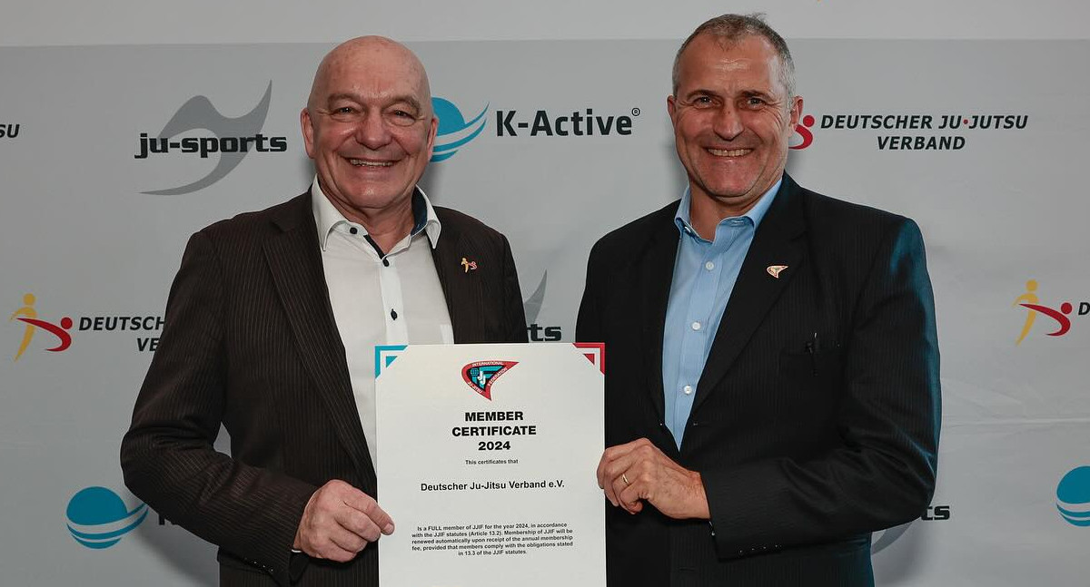Roland Köhler re-elected president of the German Ju-Jutsu Federation. JJIF