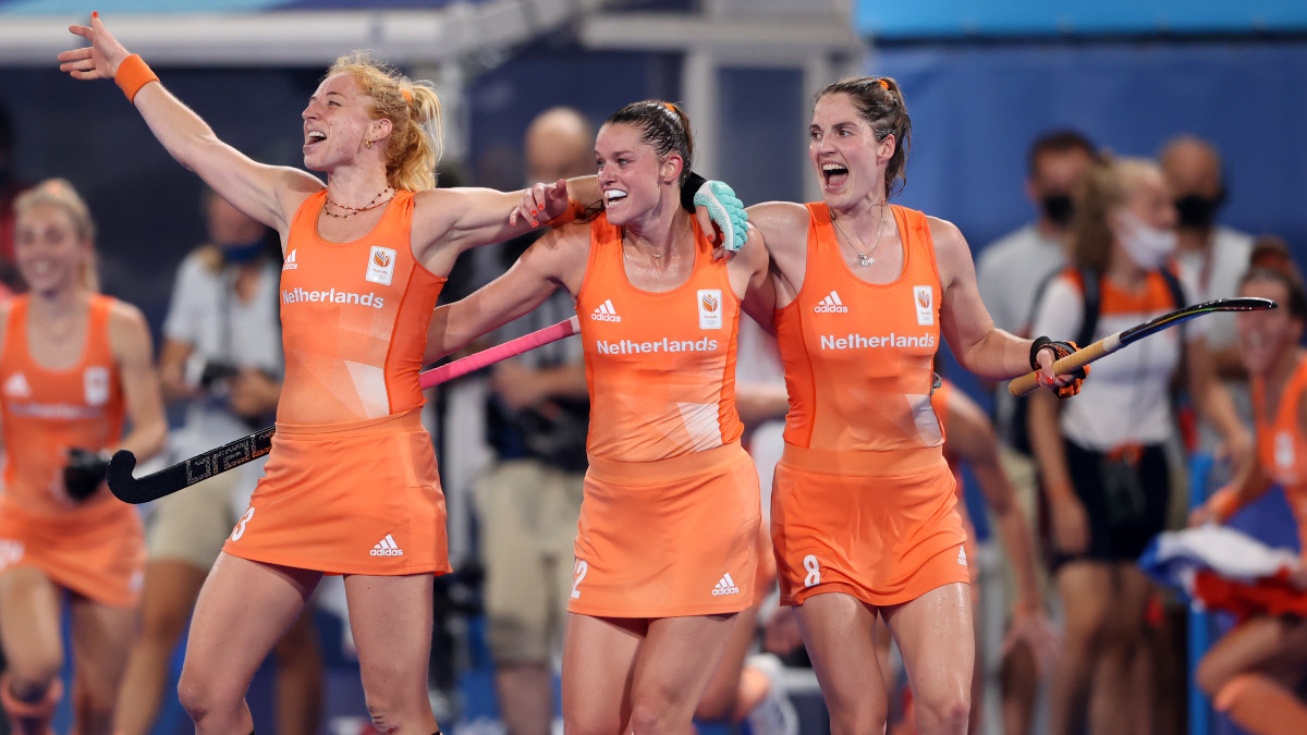 The Dutch women will defend their Olympic hockey title at Paris 2024. GETTY IMAGES