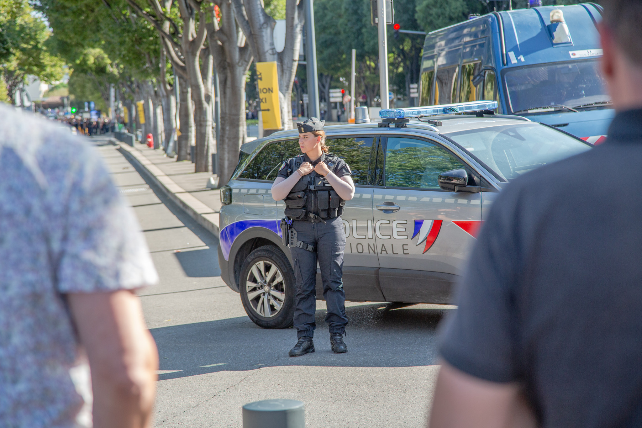 The French police union has revealed strikes could take place. GETTY IMAGES