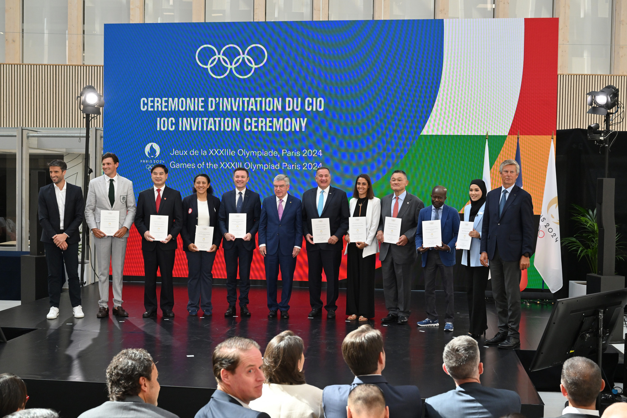 The roster for IOC Refugee Olympic Team Paris 2024 will be unveiled in a live stream. GETTY IMAGES