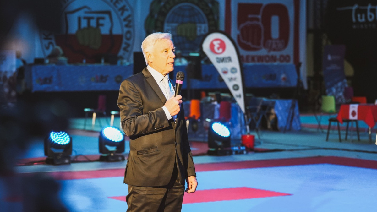ITF President Paul Weiler: "World Taekwondo is not our enemy. We can complement each other."ITF (Kazimierz Kozuch)