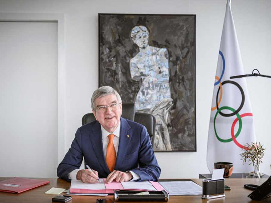 A Sunday toast to health, peace and joy as IOC celebrates Olympic Day