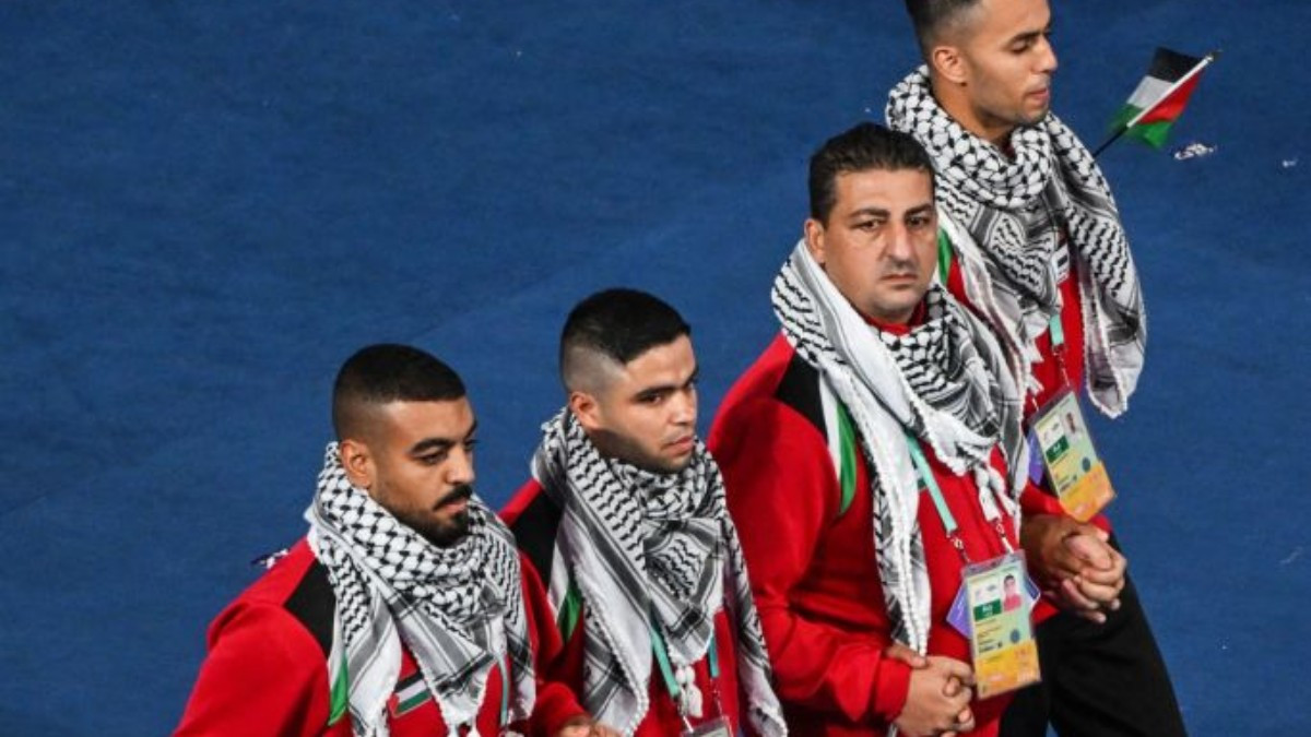 Palestinian athletes will be present as guests. Even if they fail to qualify on the field. GETTY IMAGES