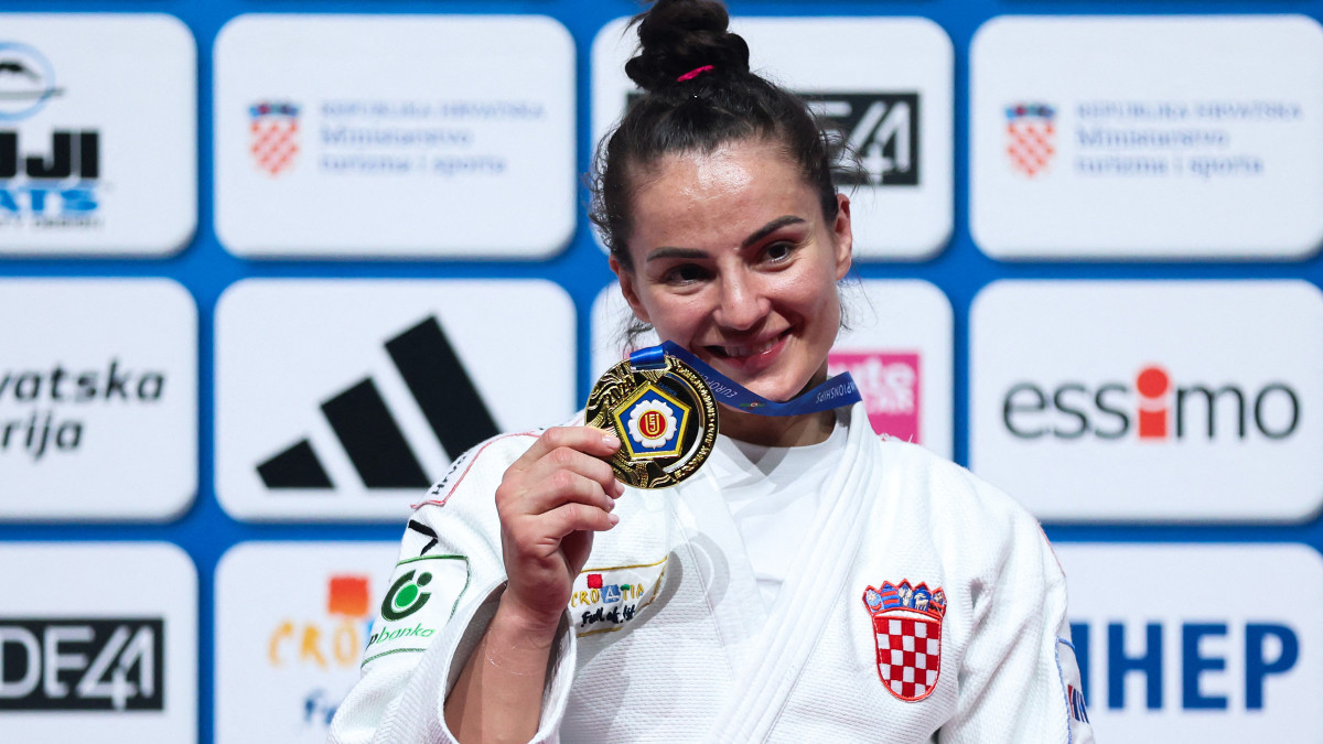 Barbara Matic (Croatia) won her first European title. GETTY IMAGES