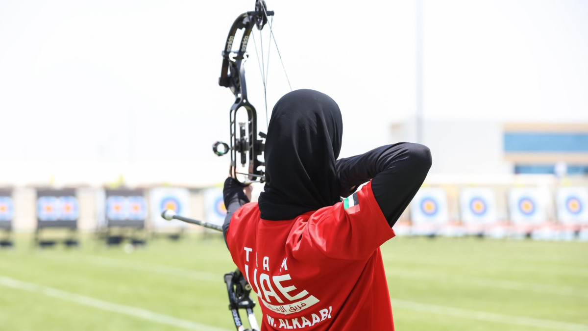 Emirati archers are delivering great performances. GULF YOUTH GAMES
