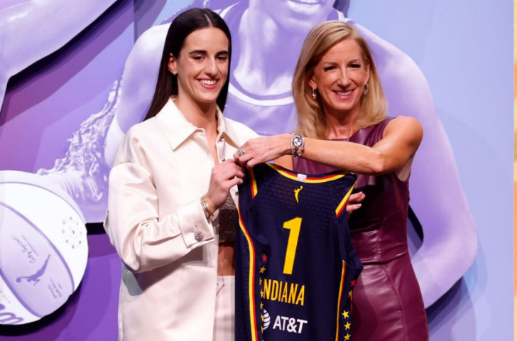 WNBA No. 1 draft pick Caitlin Clark 'happy' after first practice
