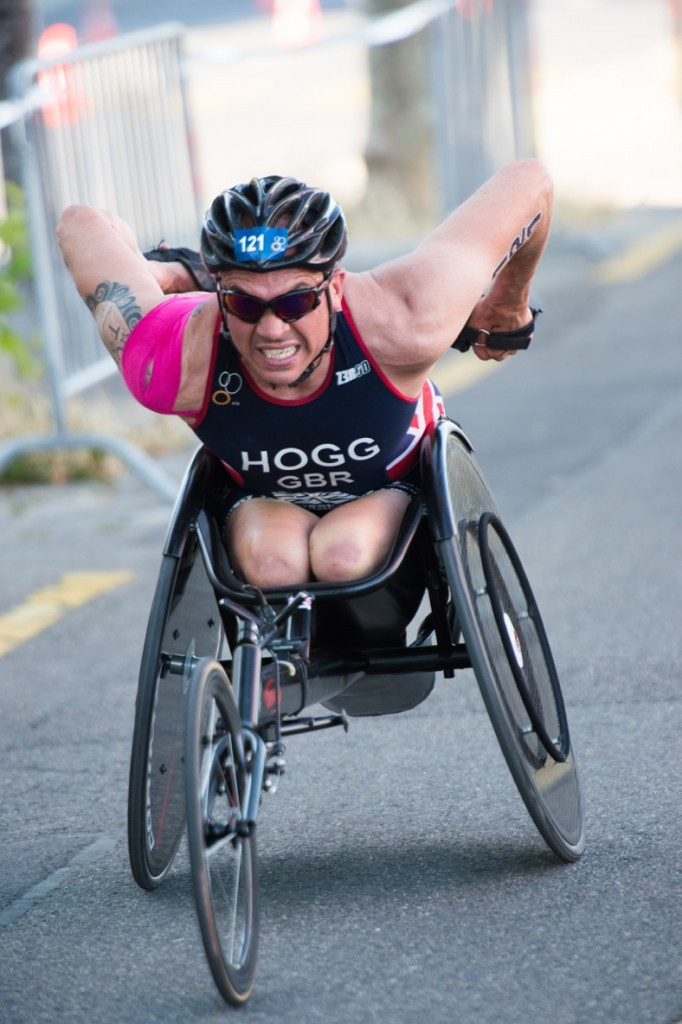 Phil Hogg is one British Para-triathlete who could be looking to hone his Rio 2016 preparations in Liverpool ©British Triathlon