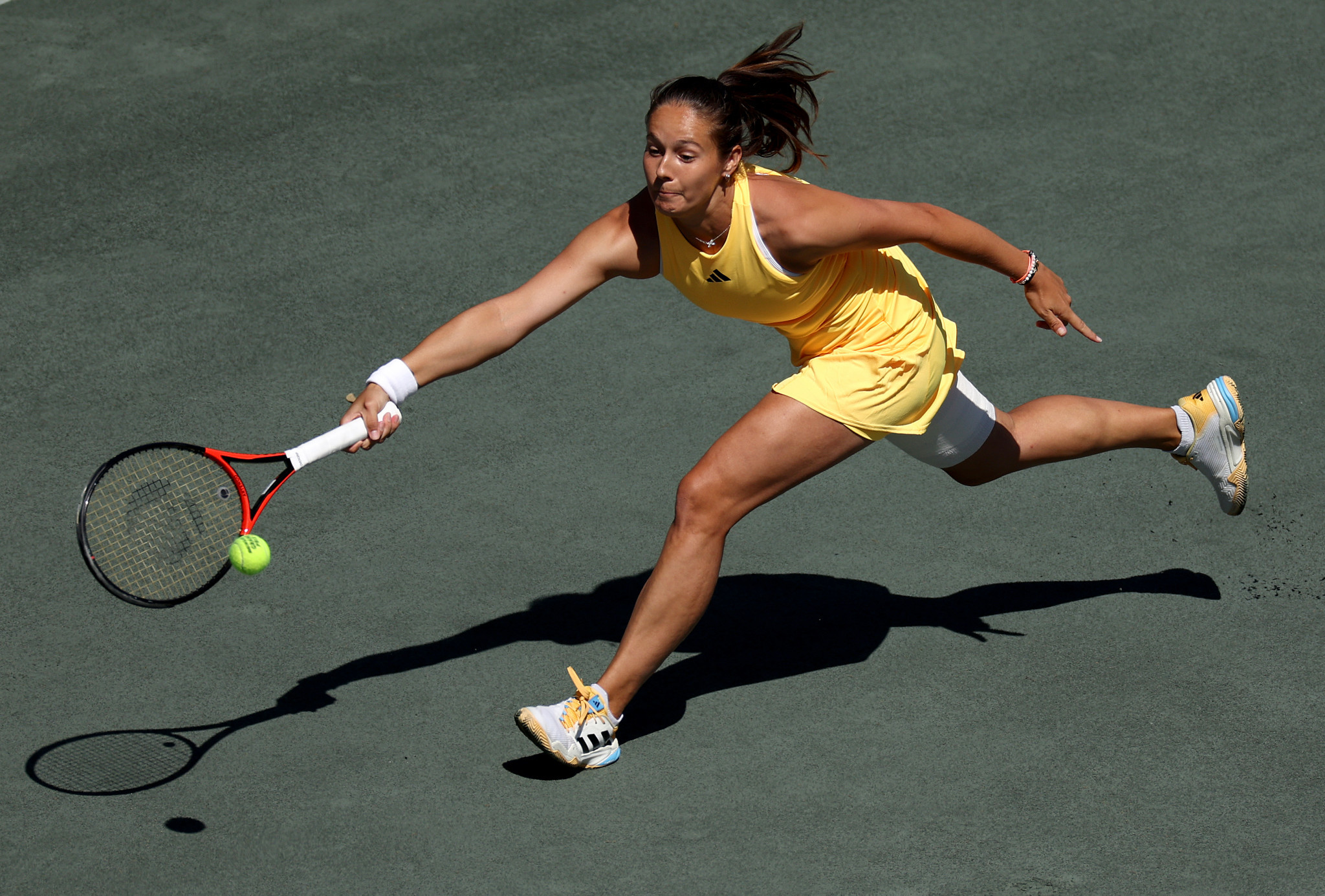Kasatkina has been reassured over her safety when playing in Saudi Arabia. GETTY IMAGES