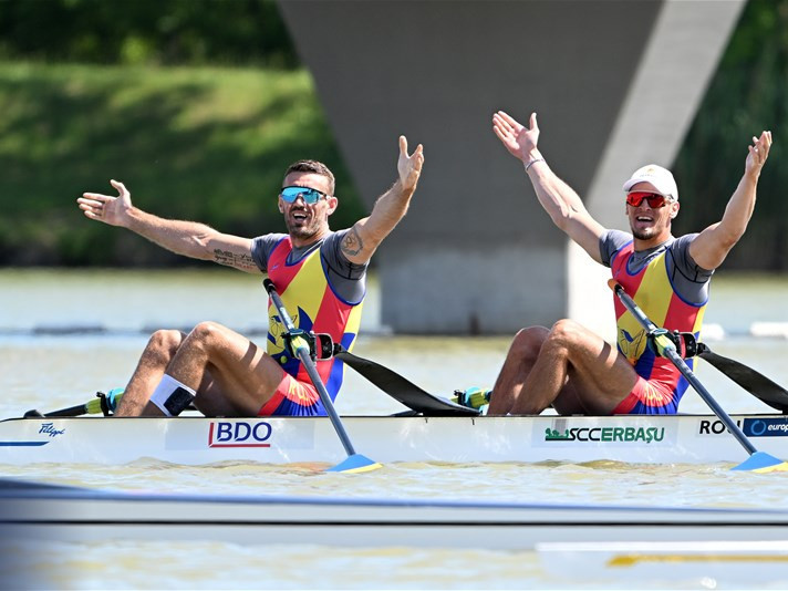European Rowing Championships in Szeged. Hungary. ERCH 2024
