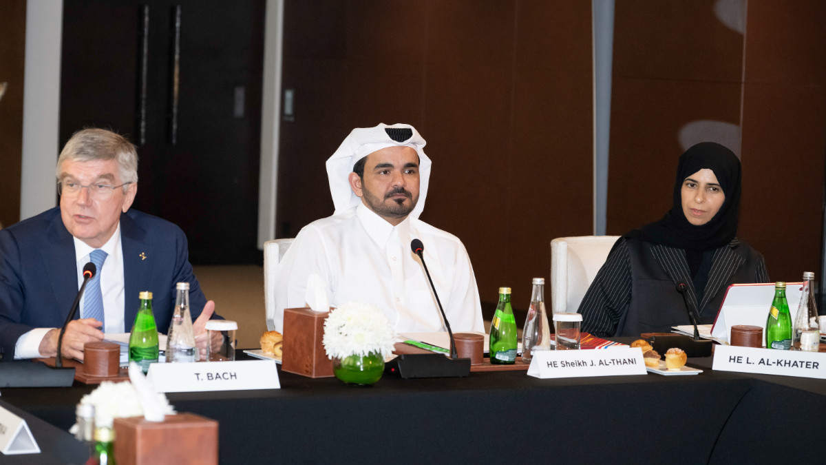 Olympic Refugee Foundation: Sheikh Joaan hosts  Annual Board Meeting in Doha