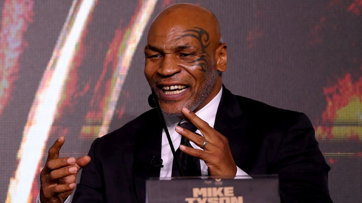 Tyson returns to professional boxing after almost 20 years. GETTY IMAGES