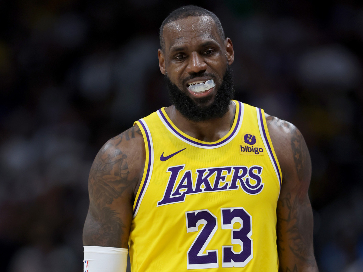 LeBron James quizzed over future following LA Lakers' playoff exit