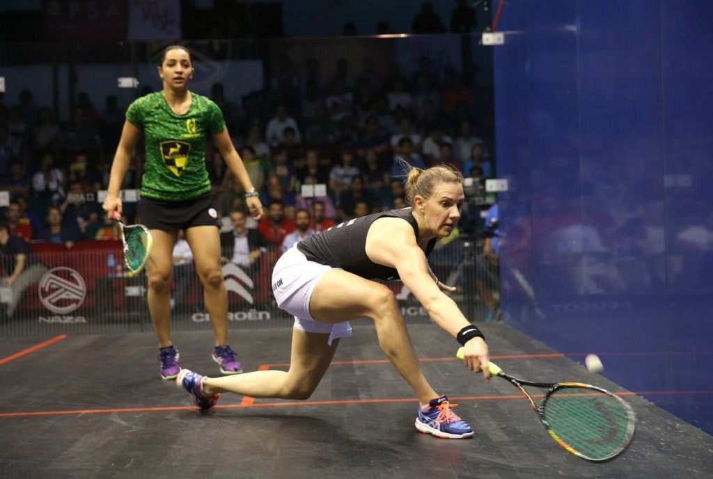 Laura Massaro is searching for a second world title ©PSA