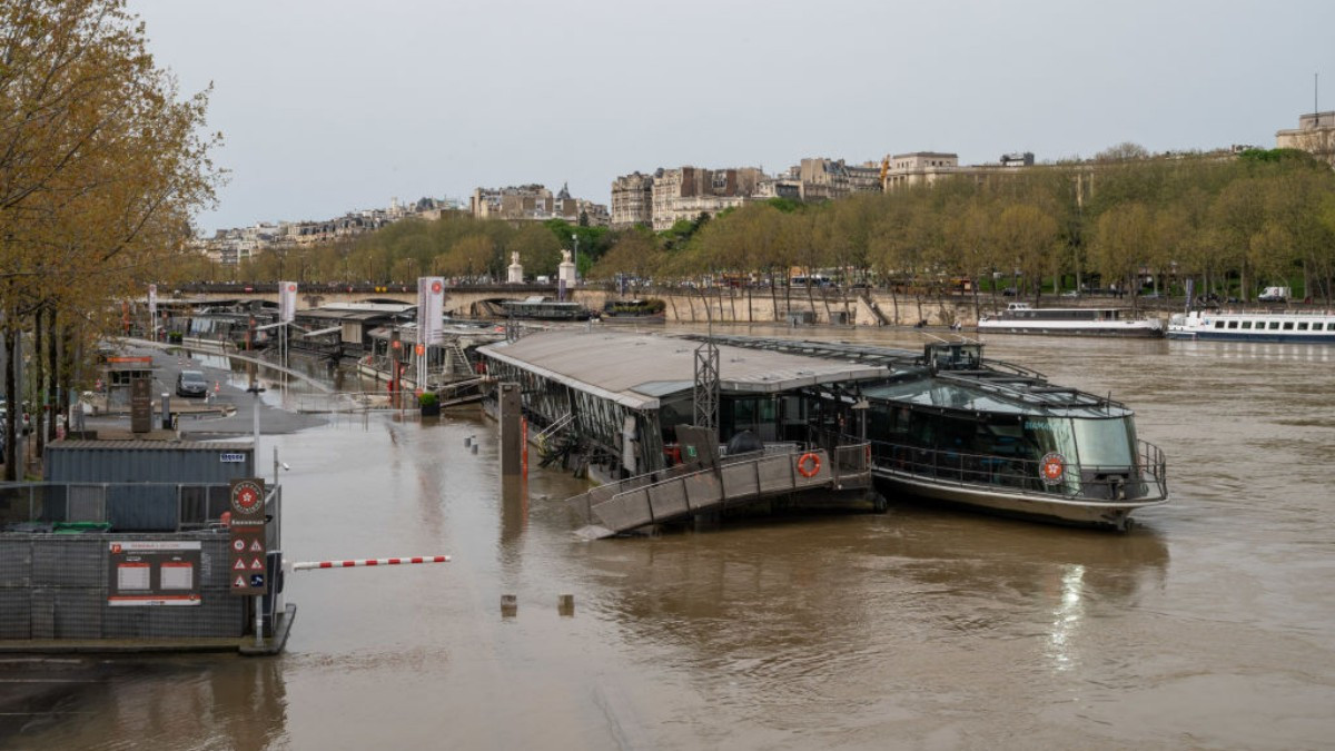 Parisians dream of swimming in their river. GETTY IMAGES
