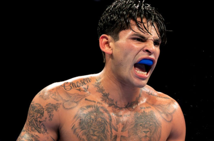Ryan García tests positive in drug test before Haney fight. GETTY IMAGES