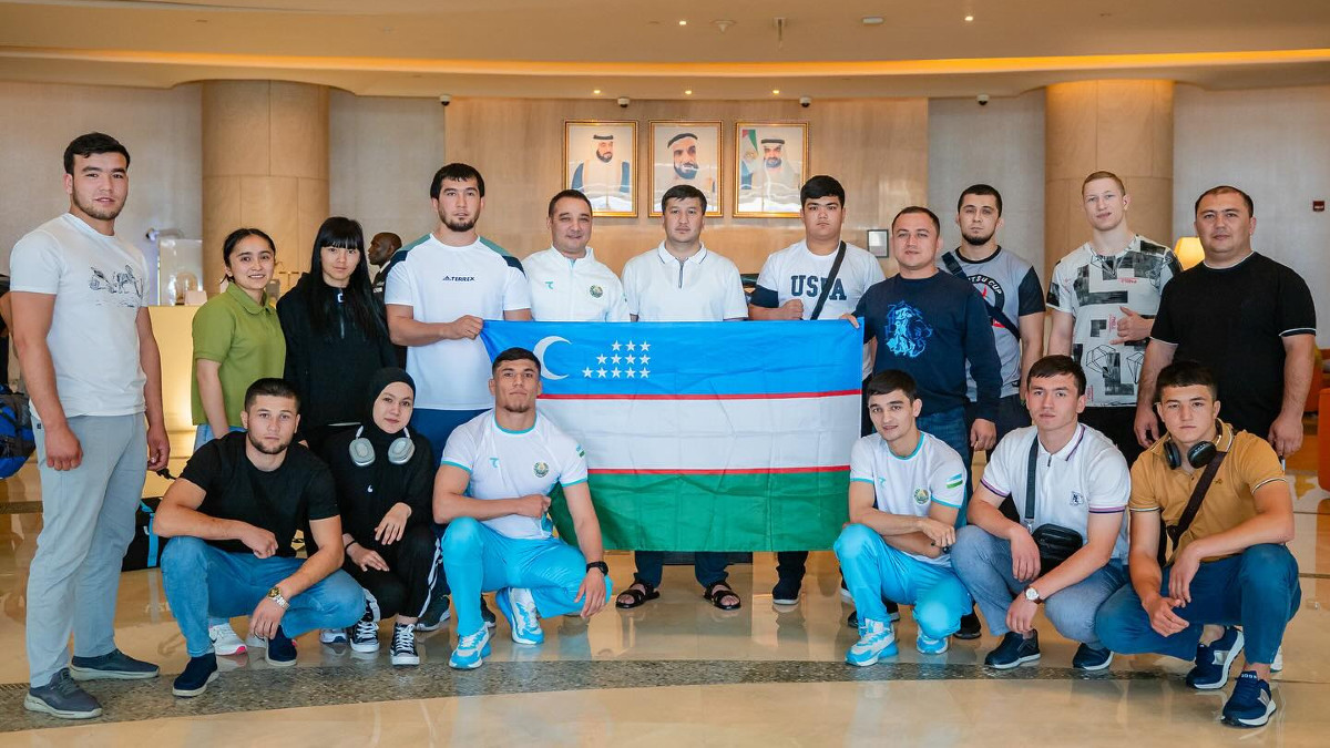 Uzbekistan's National Team is among the delegations who has already arrived in Abu Dhabi. JJAU