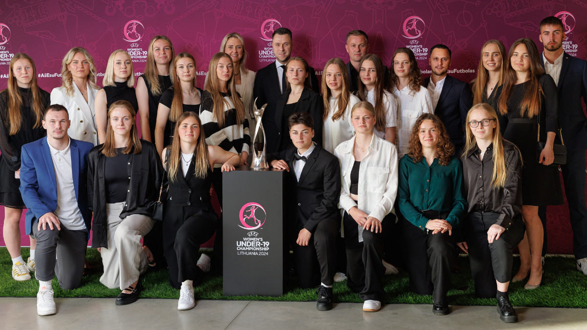 Lithuania will host the UEFA U19 Women's Championship in July. LTOK