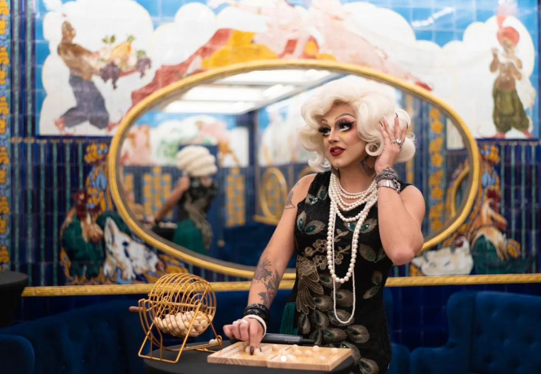 Famed Paris drag queen artist Geste will among the people carrying the Olympic Torch. INSTAGRAM/@Minima_Geste