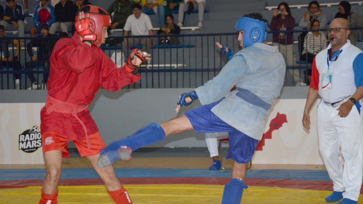 The discipline of Combat SAMBO was included in competitions among juniors. FIAS