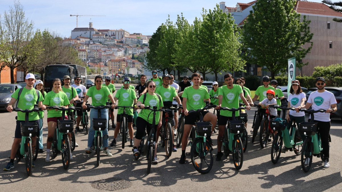 The 'Ucicletas' route were protagonists in Coimbra. FISU