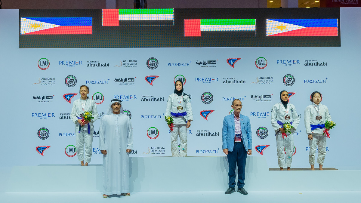 UAE NAtional team won 3 gold, 2 silver, and 2 bronze medals on the opening day. ACTION UAE