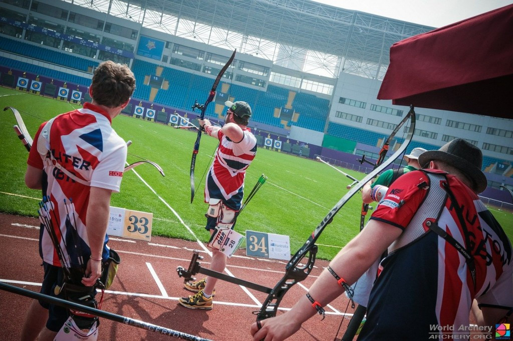 Britain reached the men's recurve semi-finals but were unable to overcome South Korea ©World Archery