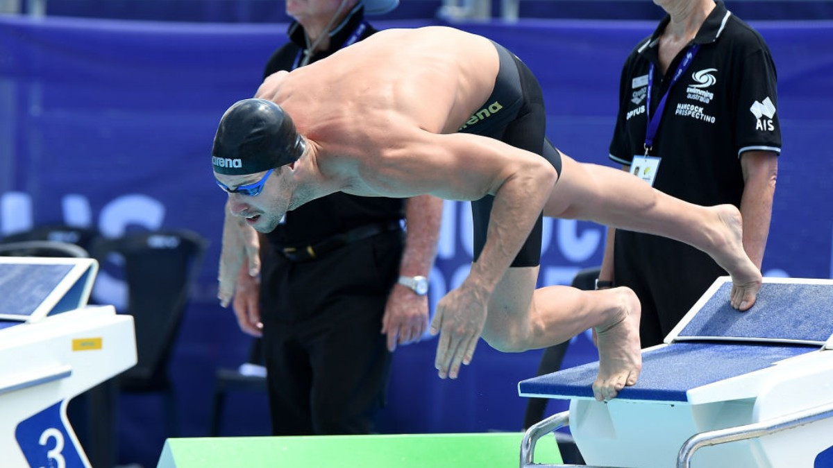 Former Australian swimmer James Magnussen expressed his support for the Enhanced Games. GETTY IMAGES