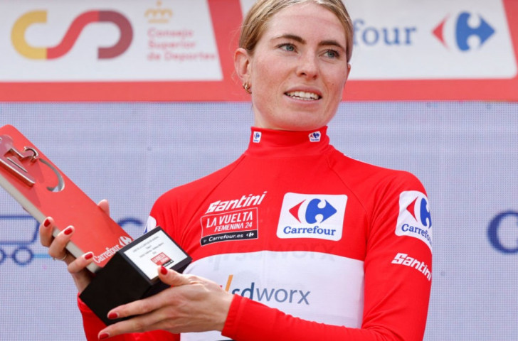 Dutchwoman Vollering wins women's Tour of Spain. GETTY IMGES