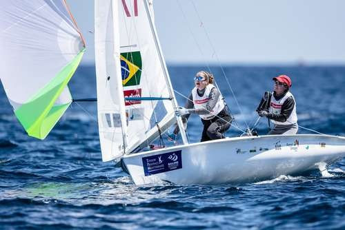 Brazilian 470 pair chasing third victory at Sailing World Cup leg in Hyères