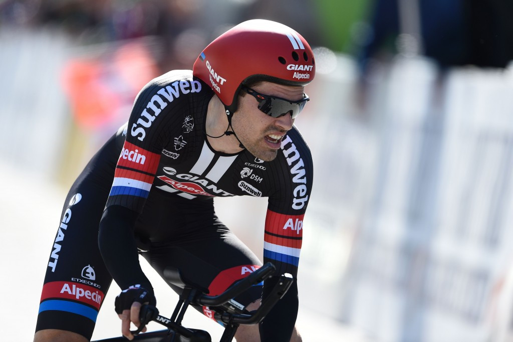 Tom Dumoulin finished as the runner-up for the second time in four days