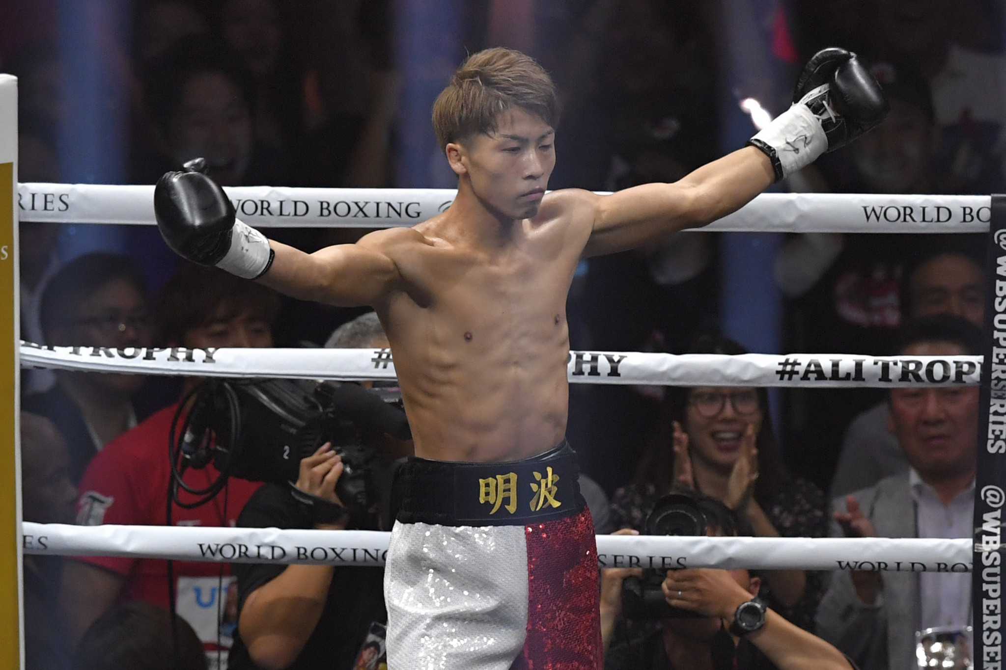 Japan boxing sensation Inoue defeated Mexico's Nery to retain his super-bantamweight titles. GETTY IMAGES