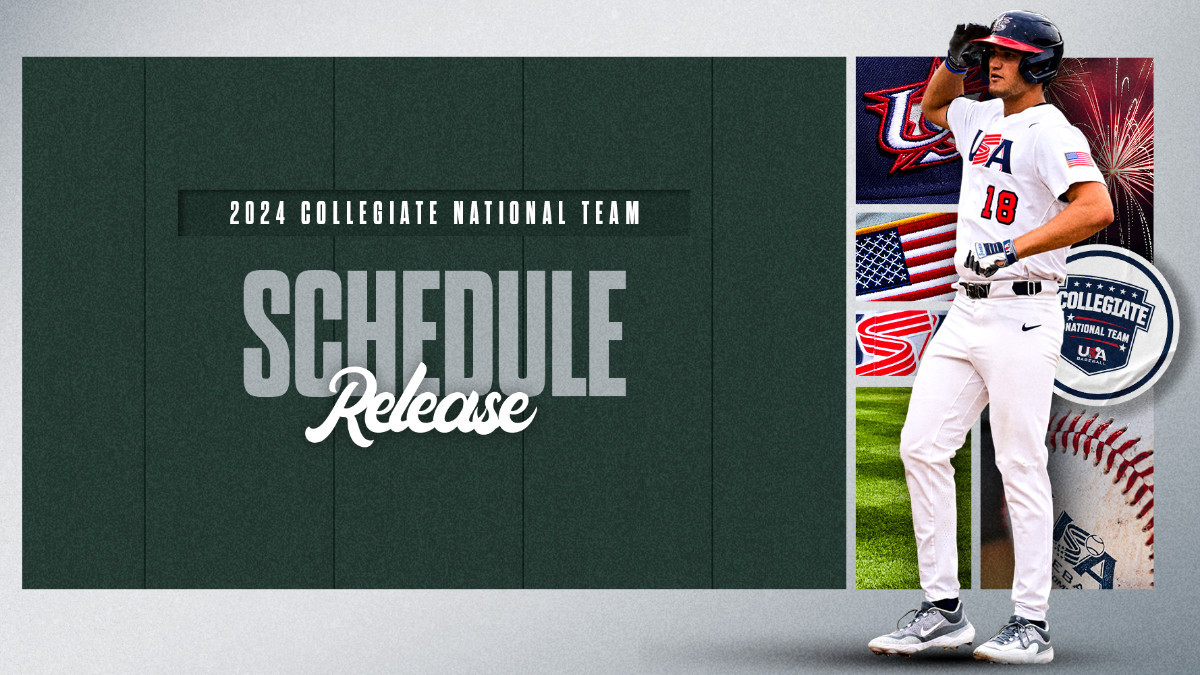 USA Baseball Unveils 2024 Collegiate National Team Schedule. USABASEBALL
