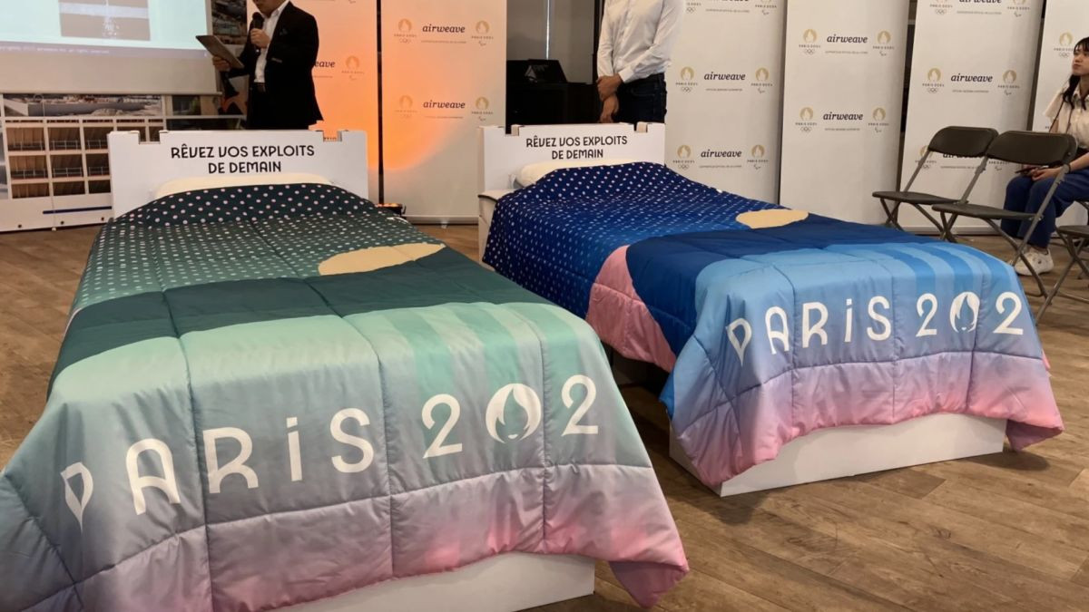 Paris Olympic village receives 'anti-sex' beds