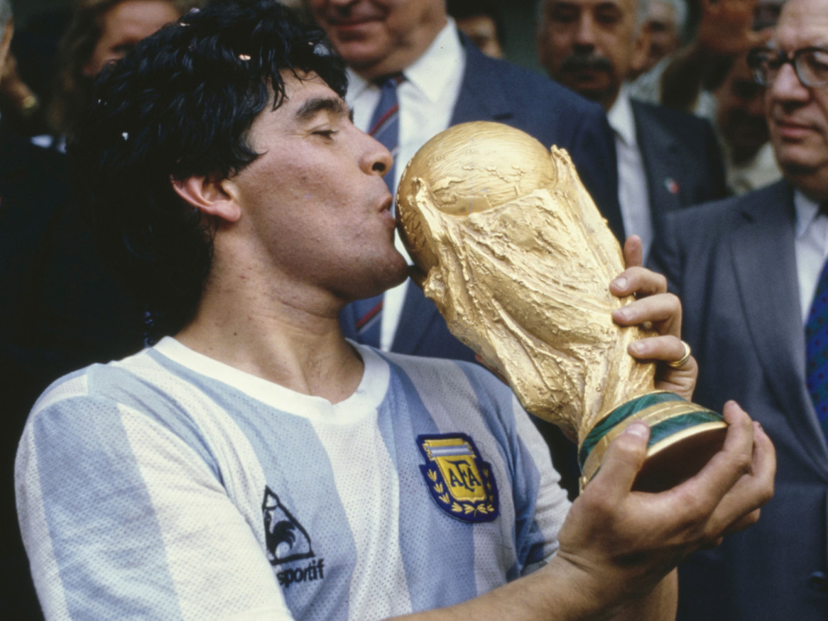 Diego Maradona's "stolen" trophy expected to sell for millions