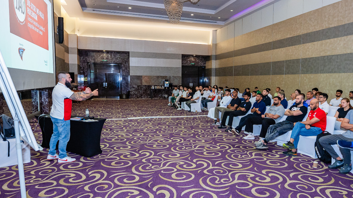 JJAU seminars aim to elevate referees' and staff's technical skills. ACTION UAE