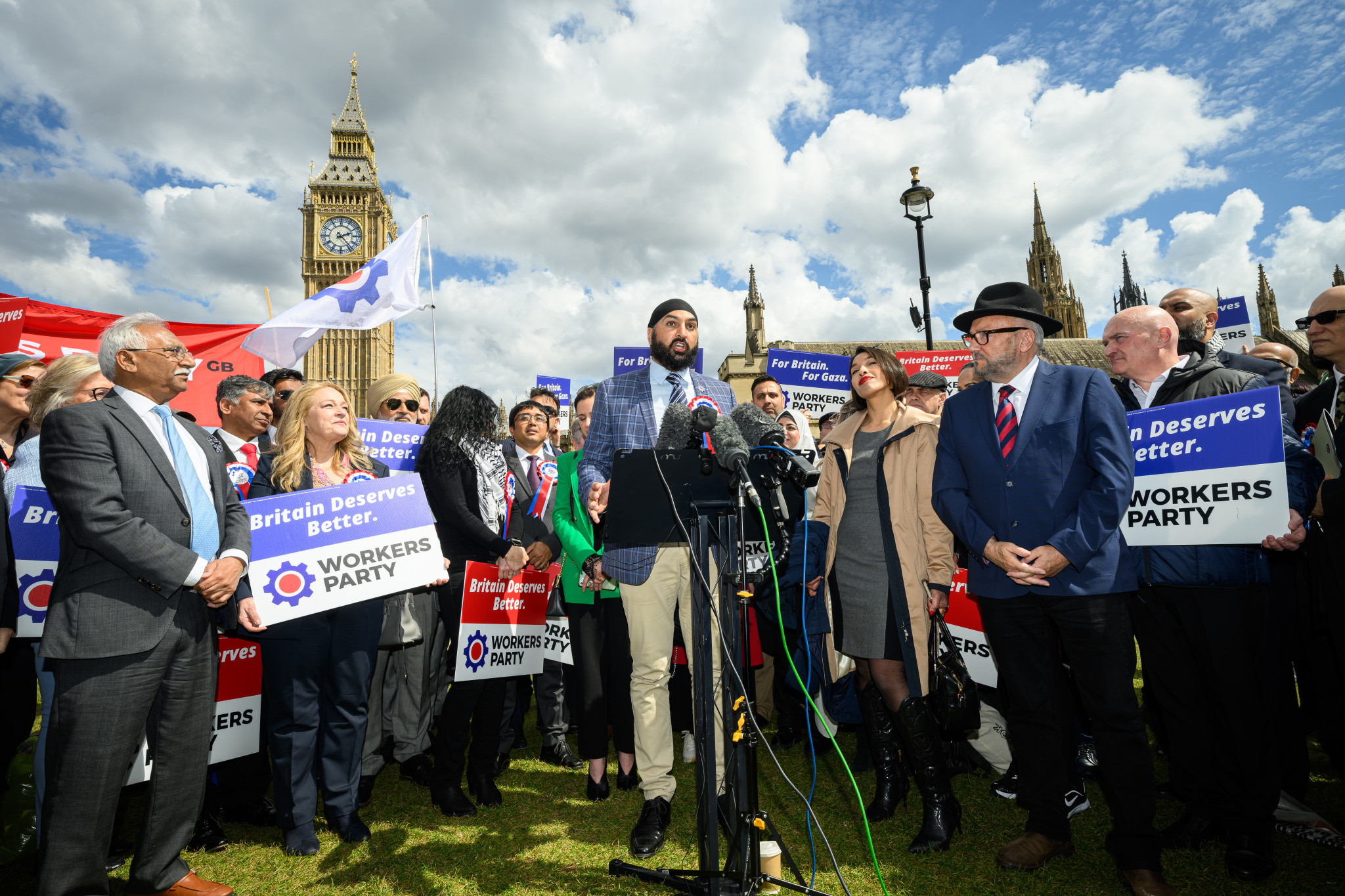 Panesar has stepped down from Galloway's political party. GETTY IMAGES