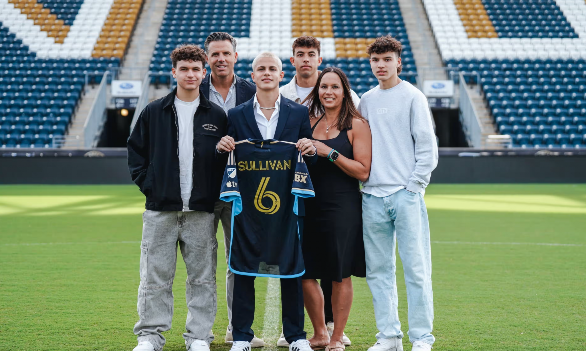 Sullivan has penned a deal with Philadelphia Union which includes a move to Man City when he turns 18. Philadelphia Union
