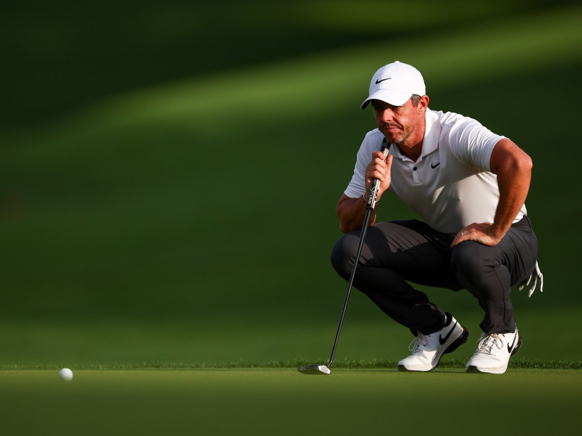Rory McIlroy playing in North Carolina. GETTY IMAGES