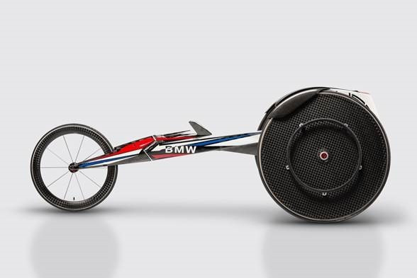 BMW of North America has unveiled the new racing wheelchair ©BMW