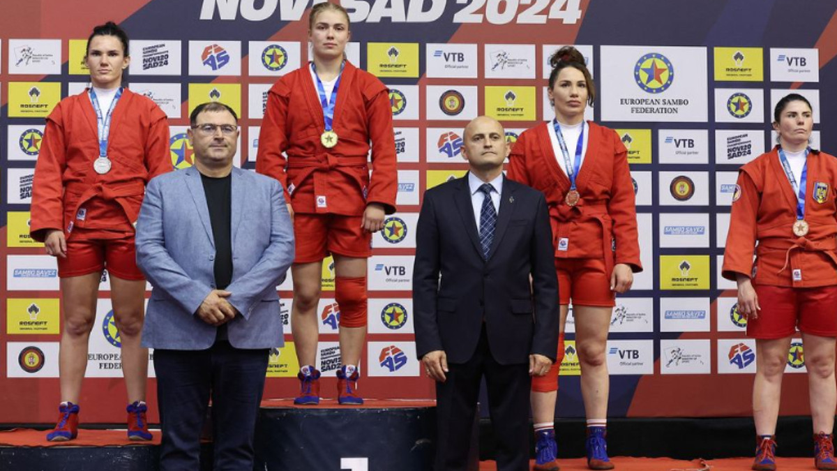 Four reigning world champions win gold medals at SAMBO European Championships