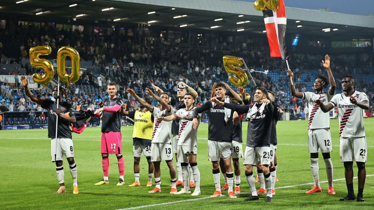Bayer Leverkusen extend unbeaten European record to 50
