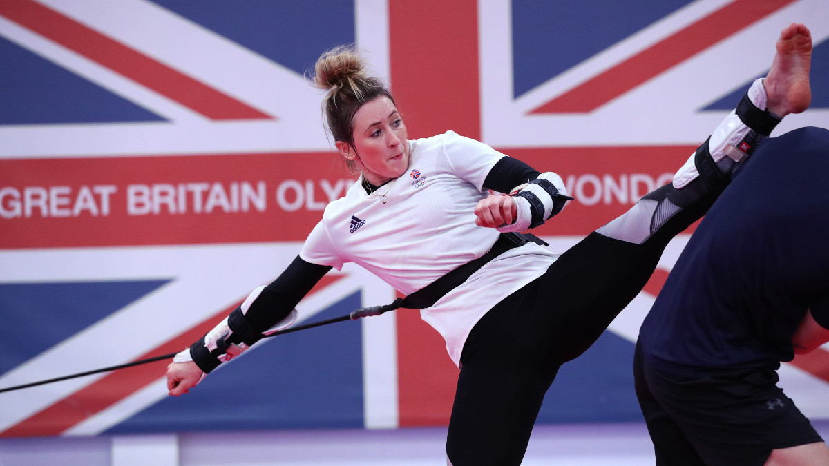 Double Olympic champion Jade Jones was only second in Belgrade. GETTY IMAGES