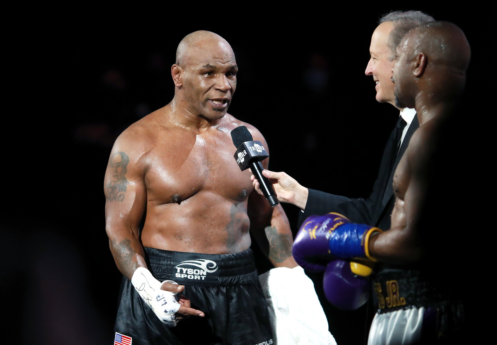 World-famed boxer Tyson revealed he has no qualms surrounding his return to the sport at the age of 57. GETTY IMAGES