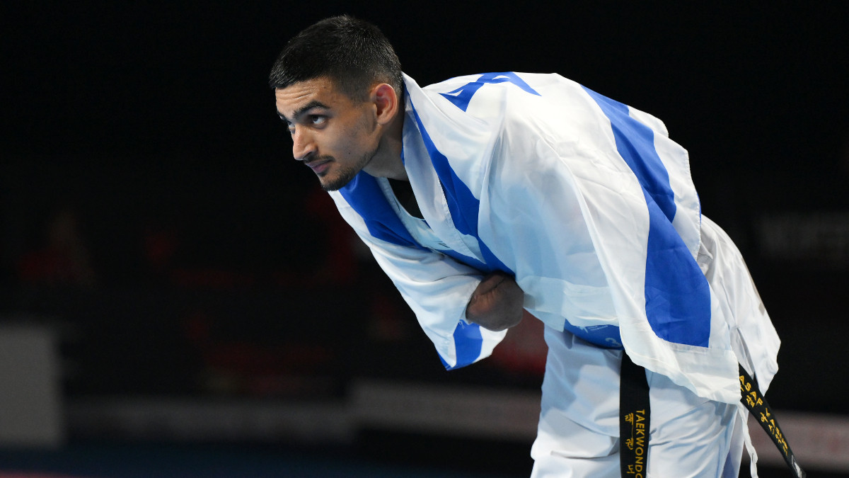 Reigning world champion Asaf Yasur (Israel) won gold medal in the men's 58 kg category. GETTY IMAGES