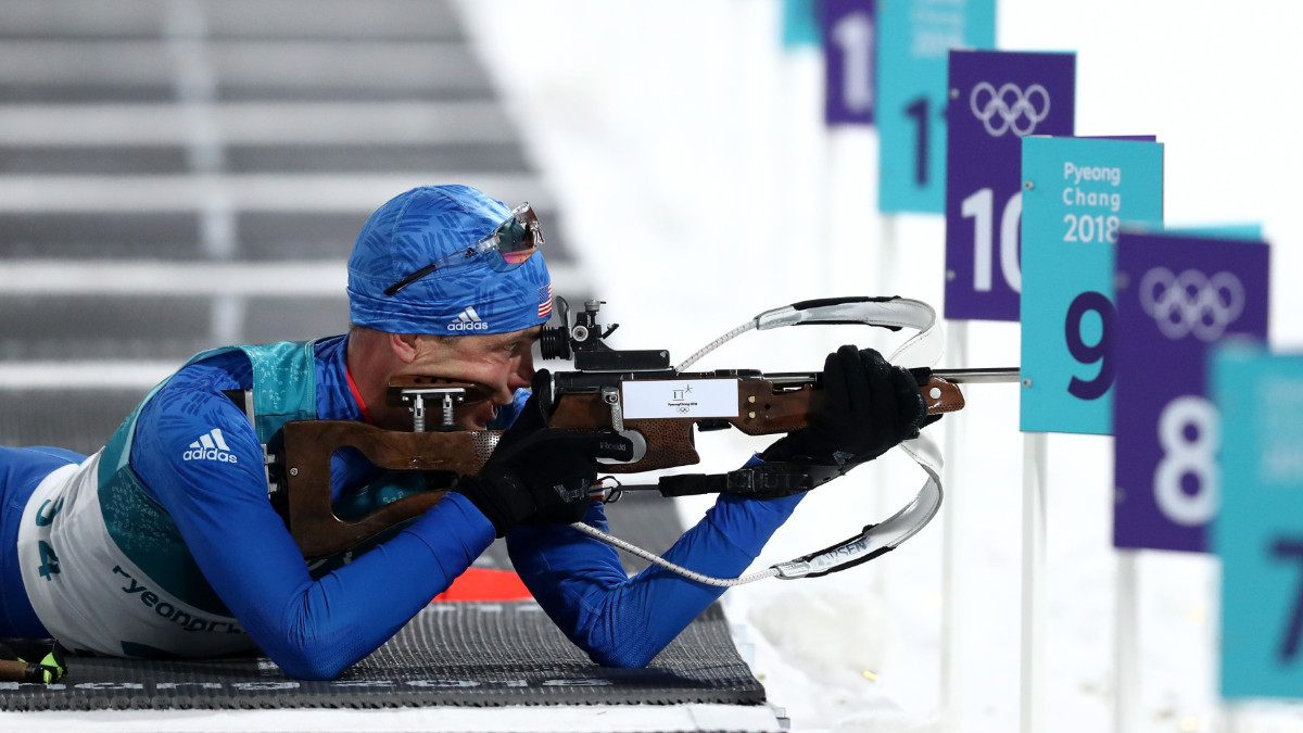 Tim Burke is one of the greatest US biathlon athletes of all time. GETTY IMAGES